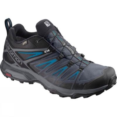 Zapatos Salomon X-Ultra 3 GTX Hombre - Azul Marino - Chile BTL298146